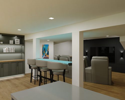 2. Green Basement_Bar to Theater