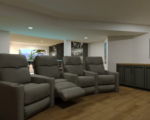 6. Green Basement_Theater Room